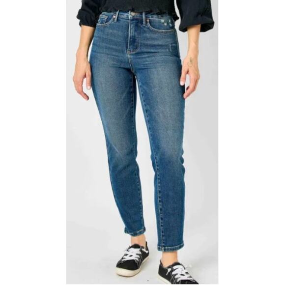 Judy Blue Slim Fit High Rise Tummy Control Jeans 11 30 Sculpting Denim - Picture 1 of 13